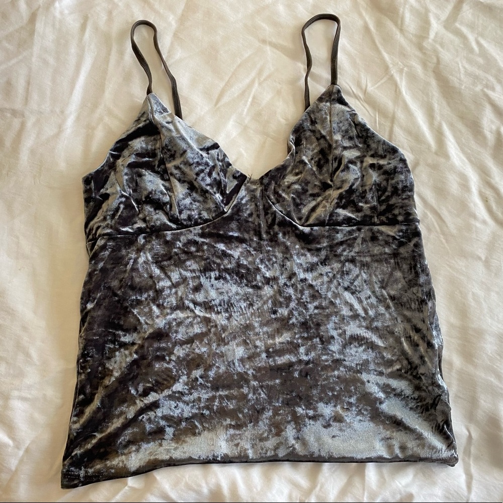 American eagle velvet tank top